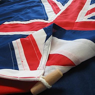 high quality hand sewn union jack flag