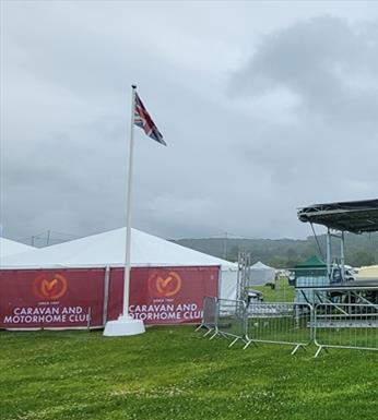 Hire Large Event Flagpoles