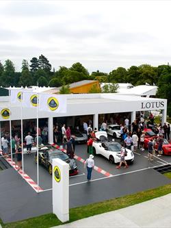 budget flagpoles on display at a show