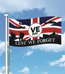 lest we forget flag flaying