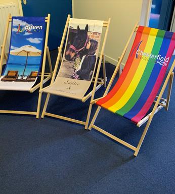 custom printed deckchairs